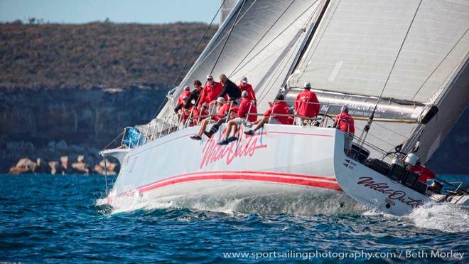 Wild Oats XI – Line Honours Winner Sydney Gold Coast Race ©  Beth Morley / www.sportsailingphotography.com